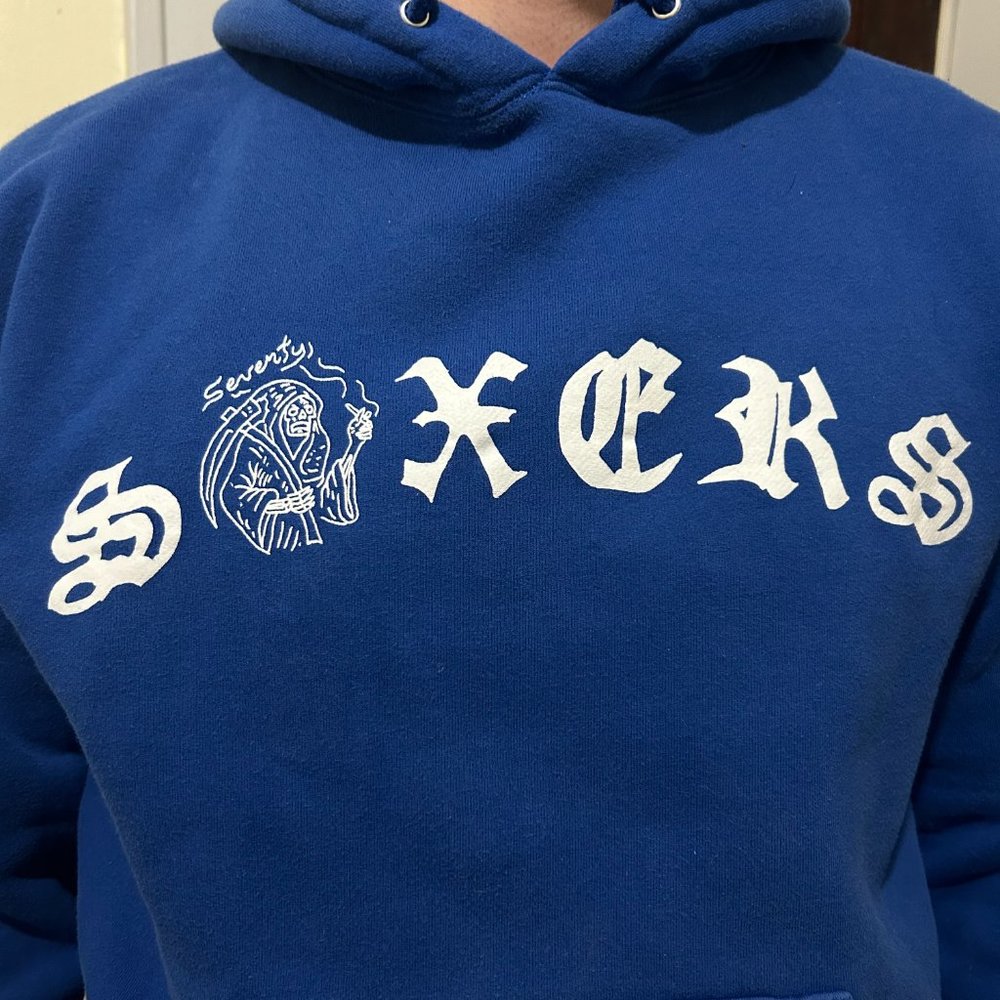HEAVY SLIME Blue Sixers Hoodie